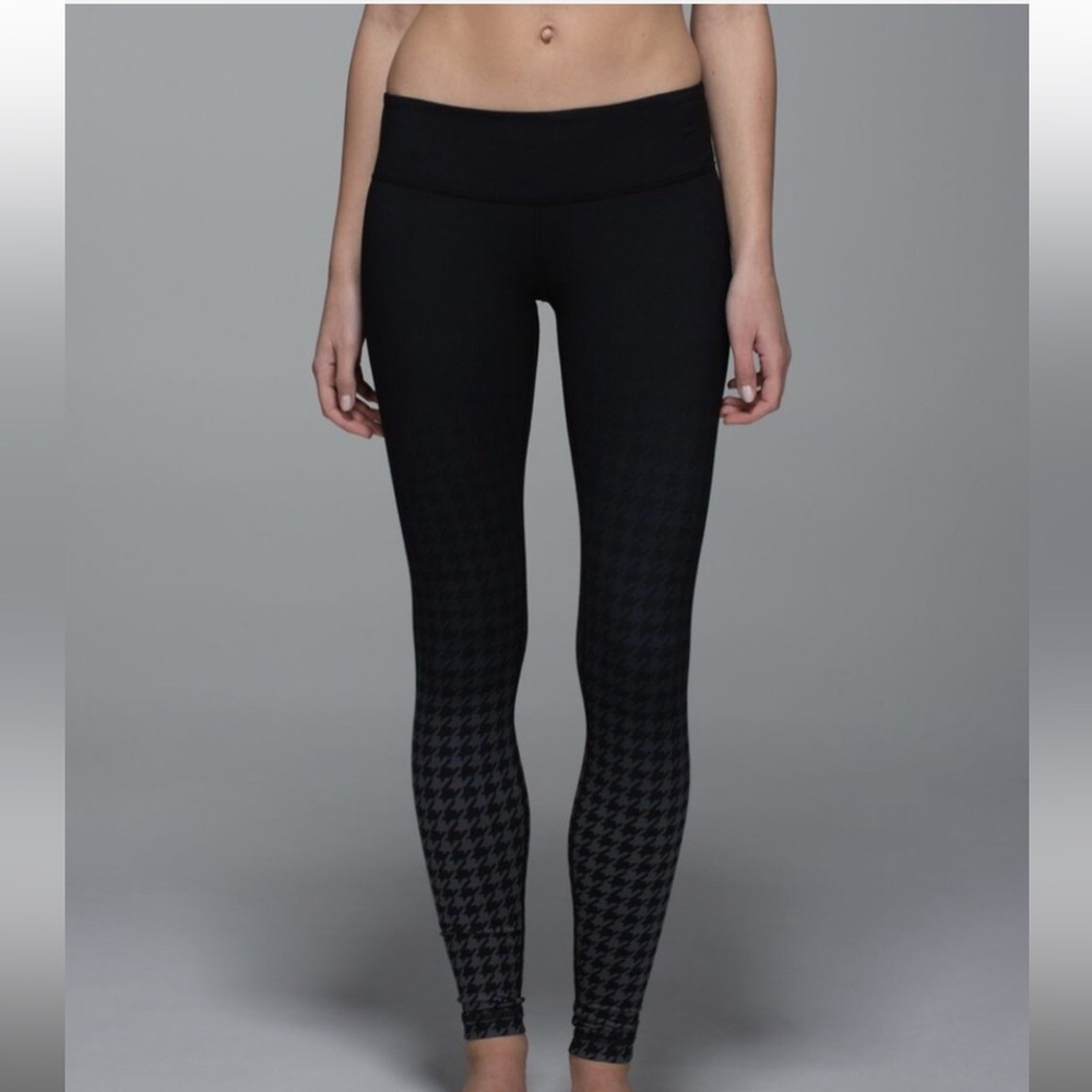 Lululemon Wunder Under Pant Giant Houndstooth Size 8